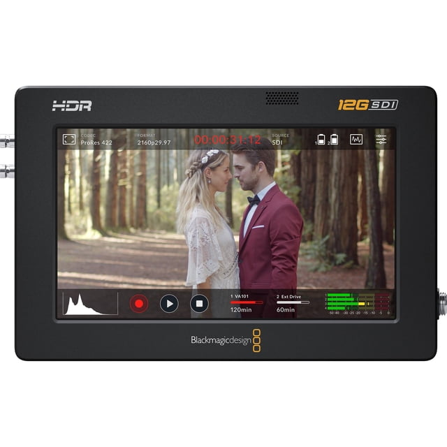 Monitor de grabación Blackmagic Design Video Assist 5 12G-SDI/H