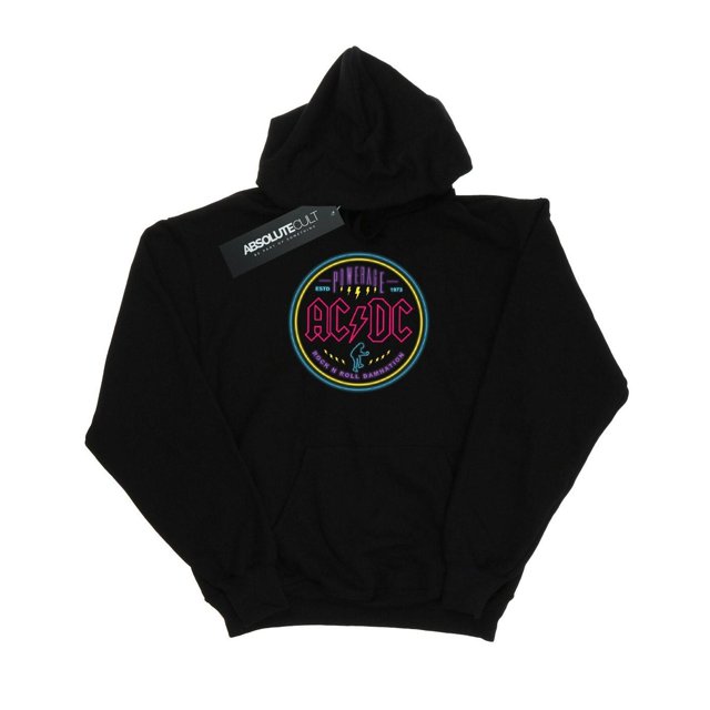 AC/DC Womens Circle Neon Hoodie
