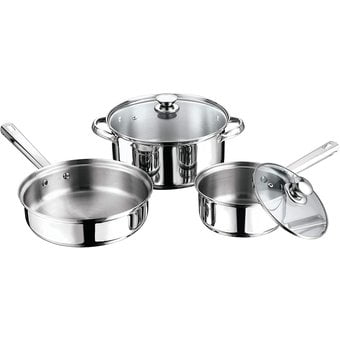 Batería Vasconia 4035612 Acero Inoxidable Plata 5 pzas ALB Vasconia BATERIA