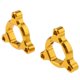 thumbnail image 4 of Par de de horquilla de precarga anodizados hexagonales CNC delanteros de motocicleta 19mm para 600 Oro DYNWAVEMX Kit de ajustadores de precarga de horquilla, 4 of 8
