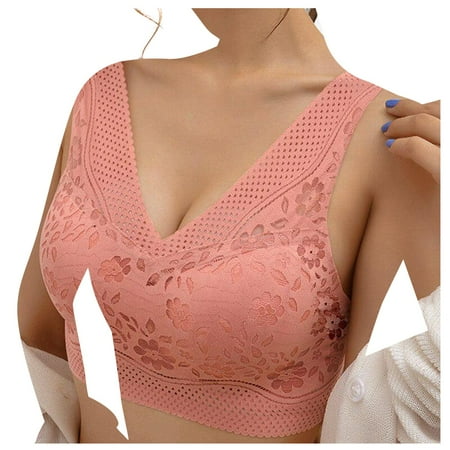 

XHJUN Women s Comfort Seamless Bras Wireless Support Bra Stretch Cotton Smoothing Bra Everyday Bra Full-Coverage Bralettes