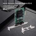 thumbnail image 4 of Carte Réseau Gigabit PCIe 2 Ports 1000M Double Ports PCI Express Adaptateur Ethernet avec 82571EB LAN NIC, 4 of 5