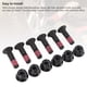 thumbnail image 4 of Kit De Tuercas De Pernos De Piñón De Motocicleta, M8 X 32 Mm, Kit De Tuercas De Pernos De Piñón De Moto De Cross, Resistente A La Erosión Para RM RMZ CR CRF, 4 of 7