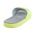 thumbnail image 3 of Nike Benassi Solarsoft Slide 2 Men's Sandals Volt/Black/Dove Grey 705474-700, 3 of 6