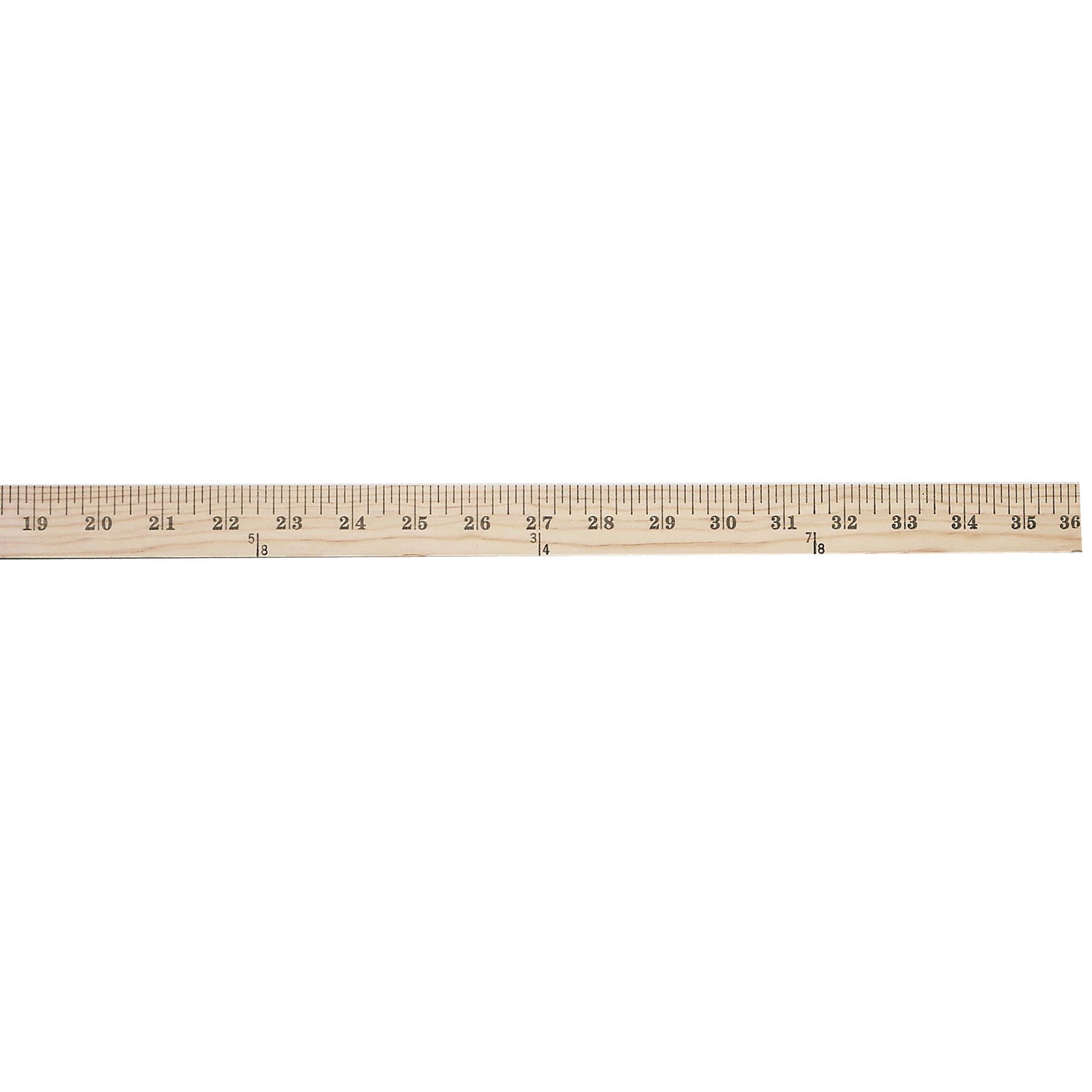 Westcott Wood Yardstick, Pack of 6