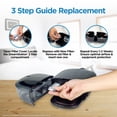 thumbnail image 3 of resplabs Filtres CPAP - Compatibles avec les Machines CPAP Philips DreamStation 2 - Inclut 18 Filtres Jetables Ultra-Fins et 9 Filtres à Pollen Réutilisables, 3 of 6