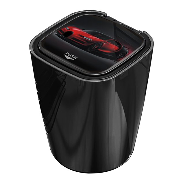 Car Ashtray Portable Mini Trash Can with Lid for Home Travel