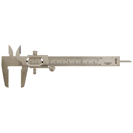 6 Vernier Caliper - United Scientific VCB001 Brass Vernier Caliper, 140mm Capacity