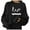 Black, variant on WILLBEST essentials Hoodies Women's Everyday Print Sweatshirts Long Sweatshirt Letter Print Crew Neck Print Long Sleeve Women's Skateboard Blouse g unit Hoodies