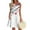 Dark Blue, variant on Women's Casual Summer Dress, Sleeveless Round Neck Sundress with Patriotic Print, Lightweight Outfit for Travel and Festivals,Black L