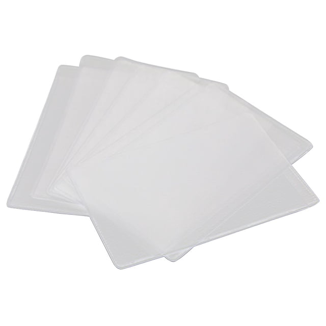 unbranded 12Ud Cover Transparente Para Tarjetas De Bus Con Material PVC