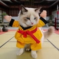 thumbnail image 4 of mdesiwst Taekwondo Player Dog Costume Funny Kung Fu Pet Apparel with Arm Cat Cosplay Costume for Dogs And Cats Party Attire Photo Prop, 4 of 7