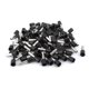 100 Pcs Fil de Sertissage Embout de Cordon Isolé Ferrule Noir E6012 10AWG 6mm2 – image 1 sur 1