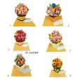 thumbnail image 5 of CIYISON 3D Greeting Card Flower Bouquet For MothersDay Fathers Day Think Of You, 5 of 20