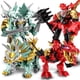 thumbnail image 4 of Figuras de acción de TransFormers de 17CM para niños, juguetes de transFormación en blanco Frío, camión de ingeniería, Mode KO, modelo de coche Robot, regalo para niños, 4 of 4