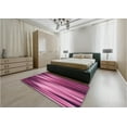 thumbnail image 4 of Ahgly Company Indoor Rectangle Patterned Dark Hot Pink Area Rugs, 8' x 12', 4 of 6