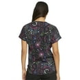thumbnail image 5 of Heartsoul Break On Through Scrubs Top For Women Round Neck HS685, XL, Celestial Twist, 5 of 7