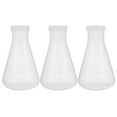thumbnail image 1 of KAKOWELY 3pcs Plastic Erlenmeyer Flask Transparent Science Flask Practical Conical Flask,6.69"X3.94"X1.97", 1 of 5