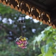thumbnail image 5 of Midsumdr Outdoor Patio Decor 2PCS Butterfly Pendant Outdoor Solar Light Mesh Round Ball Light Waterproof Outdoor Garden Decor Hanging Lamp Garden Decor, 5 of 8