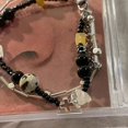 thumbnail image 4 of Pulsera de cuentas con colgante de mariposa, brazalete para mujer, 4 of 5