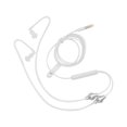 thumbnail image 4 of Air Tube Headset, Phone Headset Air Tube Earphone Earbuds Wired Headphones With 2 X Pair Of Spare Earplug For Air Tube Headphone White,Black, 4 of 8