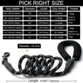thumbnail image 5 of Kiibsot 2 Pack Dog Leashes, 5FT/ 6 FT Heavy Duty Nylon Rope Pet Leashes with Comfortable Padded Handle, Reflective Dog Leashes for Small Medium Large Dogs, 5 of 7