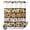 Wood GrainXM8418, variant on No Hook Shower Curtain with Built-in Rings - Farmhouse Washable Waterproof Fabric Bathroom Curtains for Hotel,Rentals, 72X 96 Inch Extra Long , Wood Texture Vintage Pink