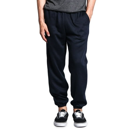 G-Style USA - G-Style USA Men's Elastic Cuff Fleece Sweatpants - HILLSP ...