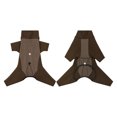 thumbnail image 2 of YYDENG Color‑Block 4‑Legged Pet Hooded Jumpsuit, Warm Adjustable Dog Winter Coat with Leash Hole, Indoor Outdoor Cold‑Weather Dog Apparel, 2 of 6