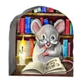 thumbnail image 1 of Mouse Hole Wall Sticker PVC Funny Rat Animal Mural Wallpapers Home Decor (D) Hugtrwg Para estrenar, 1 of 3