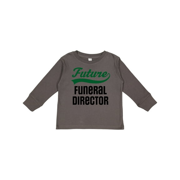Inktastic Future Funeral Director Boys Long Sleeve Toddler T-Shirt