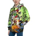 thumbnail image 4 of Youth Ben 10 Hoodies 3D Print Pullover Hooded Sweatshirt With Pocket For Boys Girls Teen Large, 4 of 8