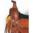 thumbnail image 6 of ZI COMFYTACK Western Horse Barrel Racing Trail Pleasure American Leather Saddle With Tack Set Brown, 6 of 8