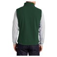 thumbnail image 2 of Mafoose Men Super Soft Value Polyester Fleece Male Vest Forest Green 3XL, 2 of 6