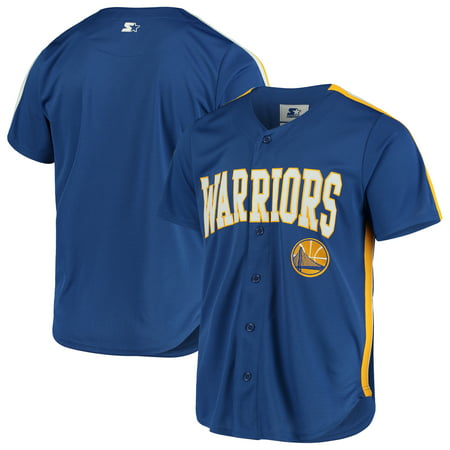 Golden State Warriors Starter Playmaker Baseball Jersey Shirt -