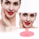thumbnail image 4 of 16 luces LED pantalla táctil espejo de maquillaje USB espejo de maquillaje de escritorio portátil rosa, 4 of 8