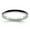 Black, variant on Fine Jewelry 925 Sterling Silver Orange Enameled 2.25mm Ring for Women Size 5