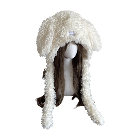 lanema Lovely Long Ear Winter Cap with Ear Flap Warm Trapper Hat For Winter Outdoor