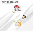 thumbnail image 4 of Delidigi 3 Pack iPencil Tips Replacement High Sensitivity Nibs [ Added 20 Pack Silicone Tips Cover] for Apple Pencil, 4 of 5