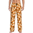 thumbnail image 2 of Picia Cute Ghosts Mens Soft Woven Cotton Elastic Waistband Sleep Pajama Pant Lounge Sleep Pant With Pockets And Drawstring-Medium, 2 of 9