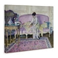 thumbnail image 4 of Stupell Industries Classical Woman on Sofa People Painting Wrapped Canvas Art Print Wall Art, 40 x 30, 4 of 8