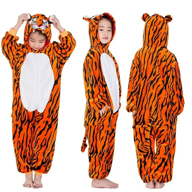 Kigurumi-Pijama de unicornio para niños y niñas, ropa de dormir de animales de dinosaurio, mono de Navidad, monos de bebé