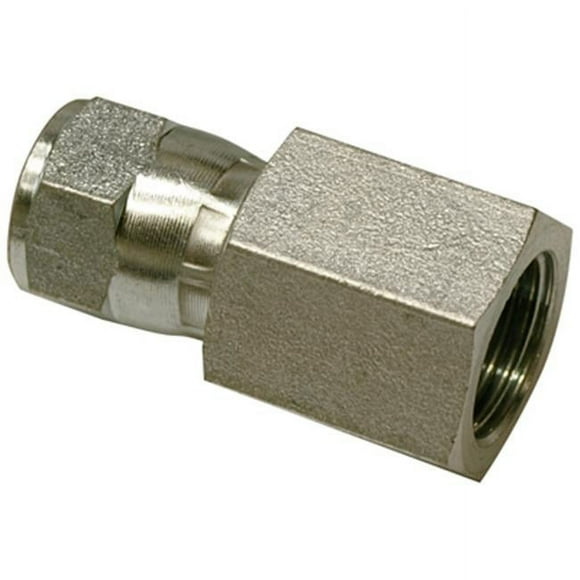 Apache 39006150 .37 in. Female JIC x .37 in. Female Pipe Swivel, Hydraulic Adapter