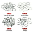 thumbnail image 3 of Uxcell M10 Thread 11mm Tall Hex Hollow Screw Bolts Chandelier Bolt Lamp Fasteners 100 Pack, 3 of 5
