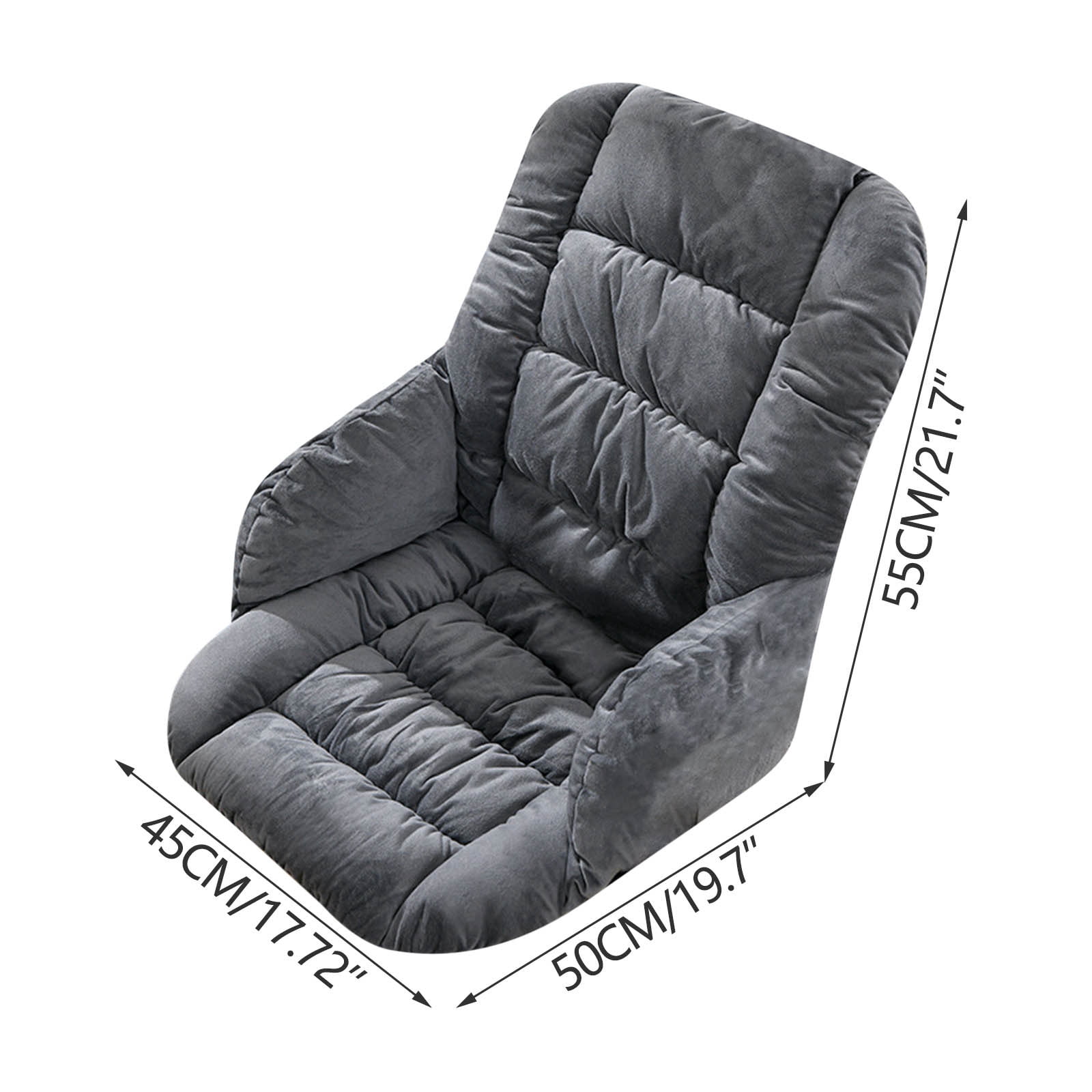 Heated Seat Cushion, Office Chair Heating Pad, Heated Seat Pad, Winter Integrated Heating Cushion (18x16 In) - Office Long-Period Sitting Waist Protection