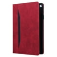 thumbnail image 4 of ELEHOLD Multi-Functional Leather Case for Lenovo Tab M10 10.1" (3rd Gen) 2022 with Card Slots Kickstand Function Anti-Scratch Shockproof Business Men Women Case for Lenovo Tab M10 Gen 3, Red, 4 of 8