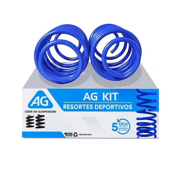 Resortes AG Kit para Auto Delanteros para Dodge Caliber 2006 a 2010 2 Piezas Nuevos