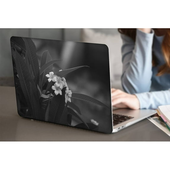 KSK KAISHEK Hard Shell Case Cover Only Compatible Newest MacBook Pro 15" 2016 2017 2018 2019 A1707&A1990 + Black Keyboard Cover, Flower 1798