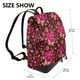 thumbnail image 2 of Fotbe Golden Snowflakes And And Butterflies Mochila Bolso con Estampado para Mujer, Mochila Antirrobo de Nylon Impermeable, Bolsa Ligera de Hombro, 2 of 4