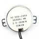 thumbnail image 1 of Motor síncrono: Motor eléctrico síncrono de 220-240 V CA, motorreductor, 4 W CW/CCW, 1 Pieza(2.5-3RPM), 1 of 14